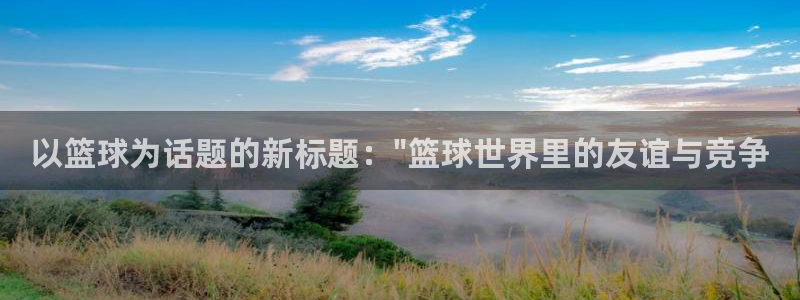 以篮球为话题的新标题：\